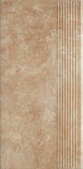Paradyż Ilario beige stopnica prosta 30*60 klinkier,wewnątrz,na zewnątrz