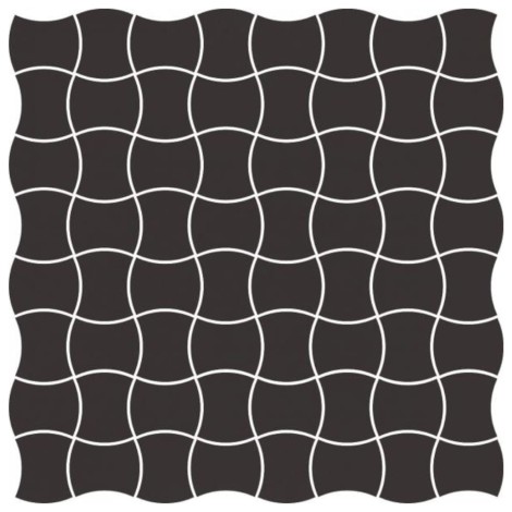 Paradyż Modernizm neromozaika prasowana K.3,6x4,4  30,86x30,86