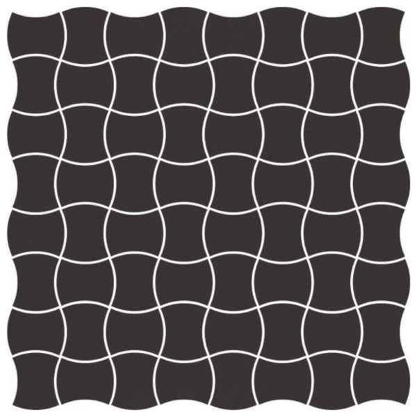 Paradyż Modernizm neromozaika prasowana K.3,6x4,4  30,86x30,86