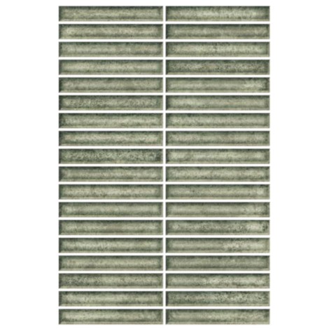 Paradyż Monpelli mozaika nacinana olive murano 19,8x29,8 cm