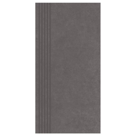 Paradyż Intero płytka gresowa nieszkliwiona matowa grafitowa 29,8x59,8 cm