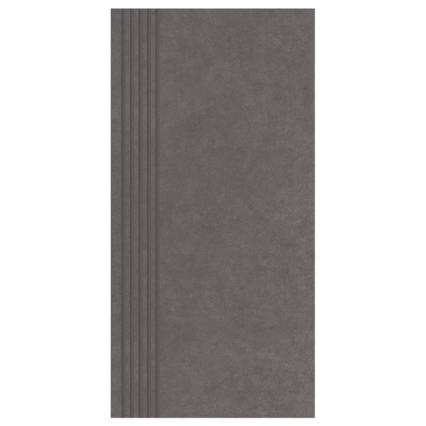 Paradyż Intero płytka gresowa nieszkliwiona matowa grafitowa 29,8x59,8 cm