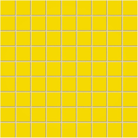Tubądzin Pastel Żółty mozaika ścienna matowa 30,1x30,1