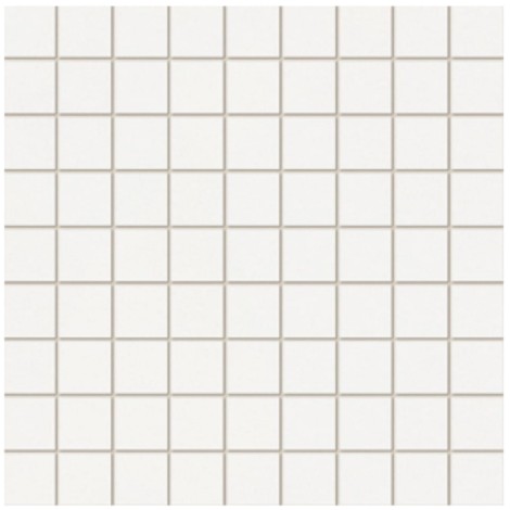 Tubądzin Pastel Biały mozaika ścienna 30,1x30,1