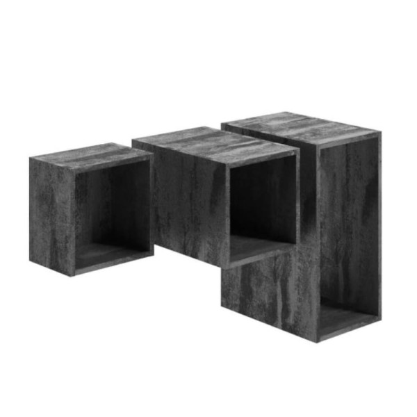Defra kubik czarny beton 30x60x45cm