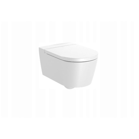 Roca Inspira Round rimless miska WC podwieszana biała