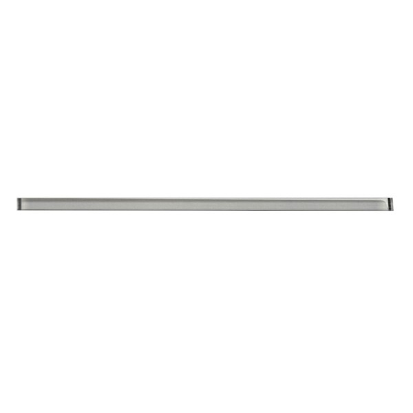 Cersanit Glass silver border new listwa ścienna 2x60 cm