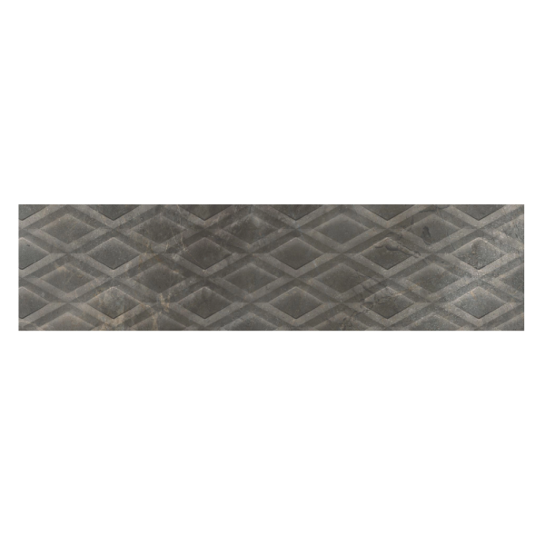 Cerrad Masterstone Graphite Deco Geo płytka gresowa 30 x 120 cm