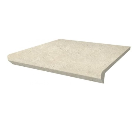 Paradyż Scandiano beige struktura klinkier stopnica prosta kapinos 30x33cm