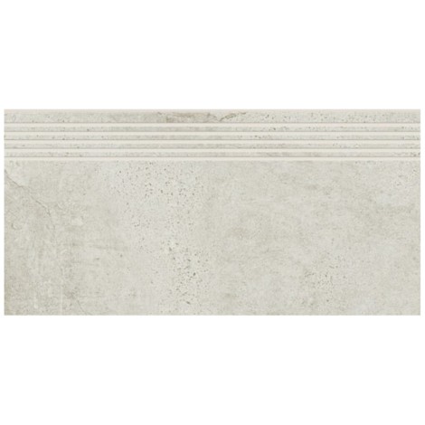 Opoczno Newstone white stopnica 30x60 cm