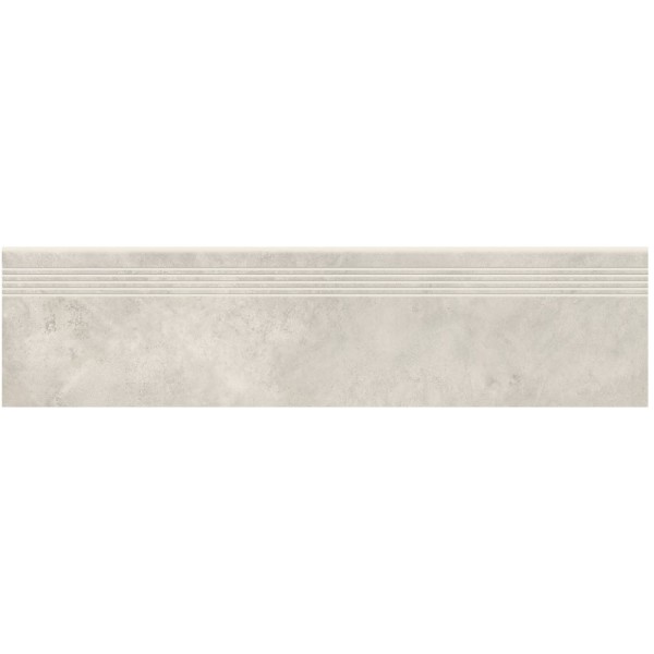 Opoczno Quenos white stopnica 30x120 cm