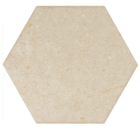 Domino Bihara beige hex płtka ścienna 11x12,5 cm