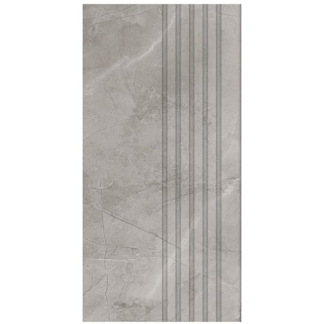 Domino Remos grey mat stopnica 29,8x59,8x0,8