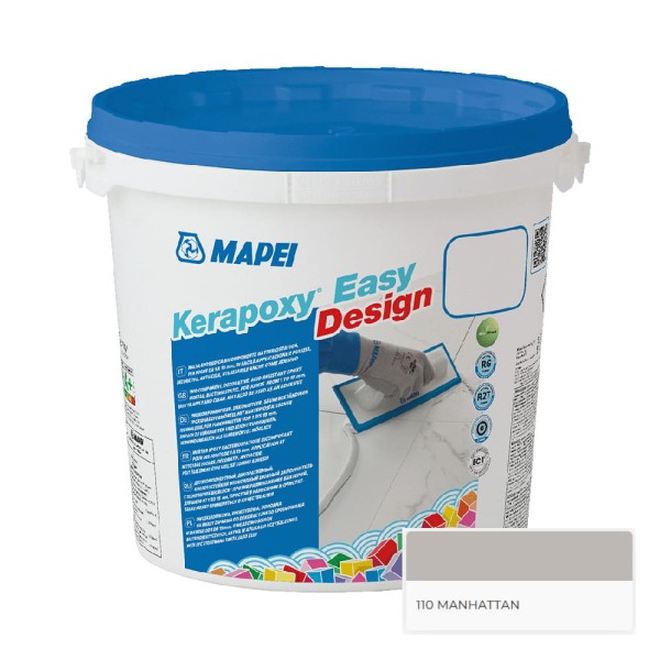 Mapei Kerapoxy Easy Design fuga epoksydowa 110 manhatan 3kg