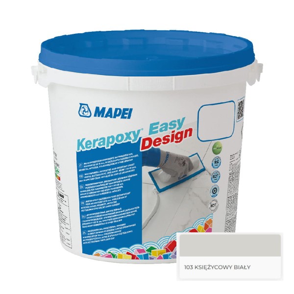 Mapei Kerapoxy Easy Design fuga epoksydowa 103 księżycowy biały 3kg