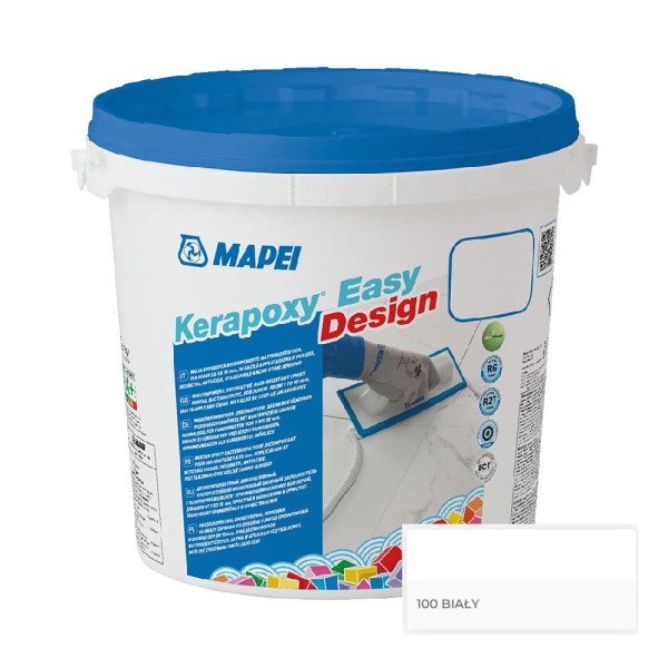 Mapei Kerapoxy Easy Design fuga epoksydowa 100 biała 3kg