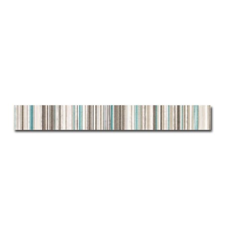 Domino Gris turkus listwa 4,5x36 cm