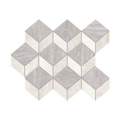 Domino Blink grey mozaika płytka ścienna 24,5 x 29,8