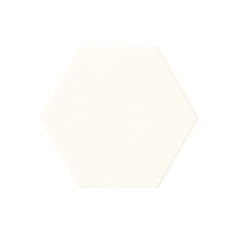 Domino Burano white hex płytka ścienna 11 x 12,5