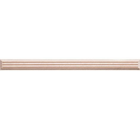 Domino Navara beige struktura listwa ścienna 2,8 x 36